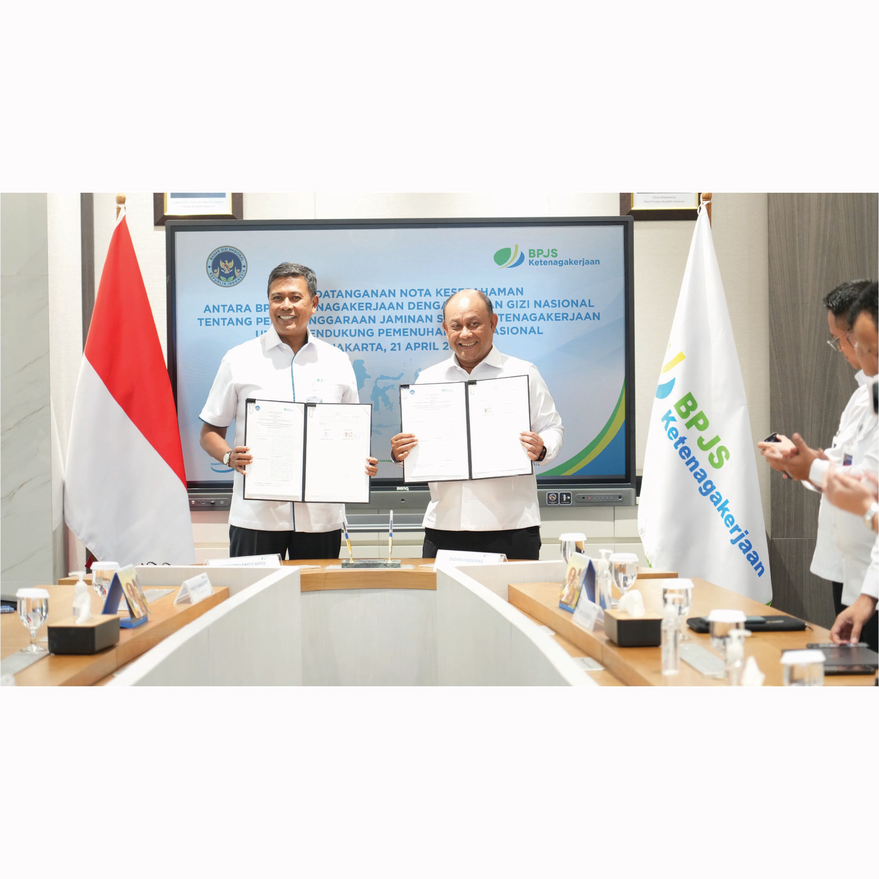 Rangkul BPJS Ketenagakerjaan, BGN Bengkulu Utara Jamin Kesejahteraan Sosial Pekerja SPPG