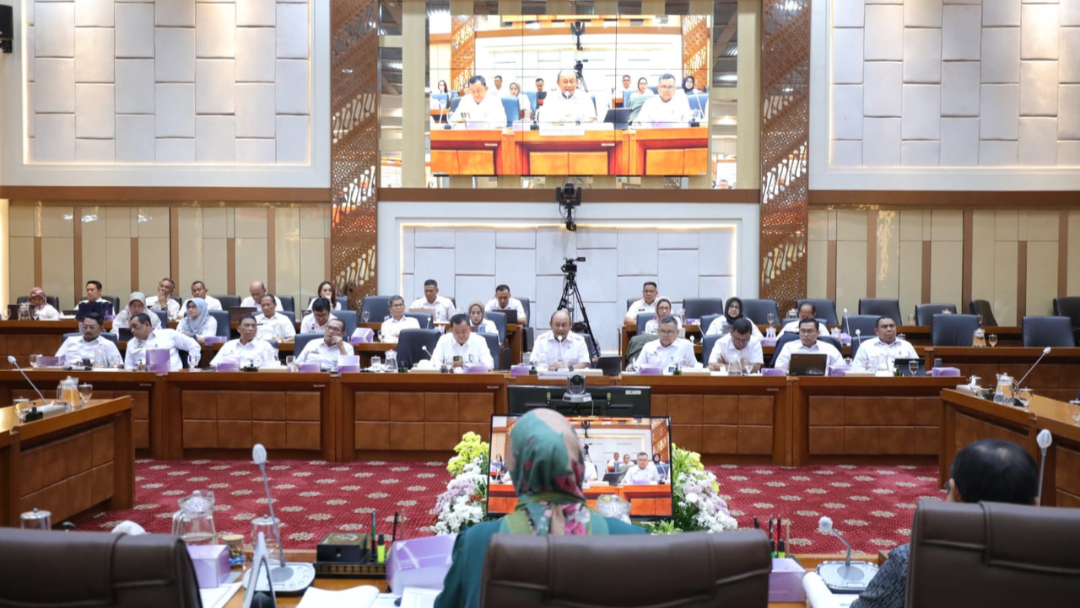 Rapat dengan Komisi IX DPR, BGN Bengkulu Utara Paparkan Progres MBG 