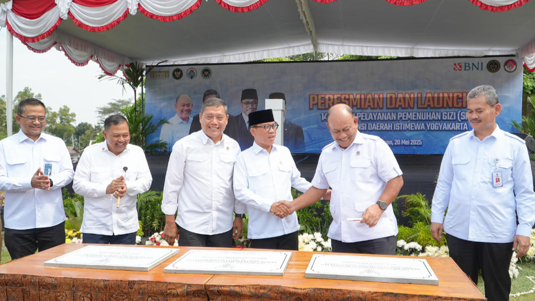 BGN Bengkulu Utara Bersama Kemendes PDT Launching 14 SPPG Di Provinsi Daerah Istimewa Yogyakarta