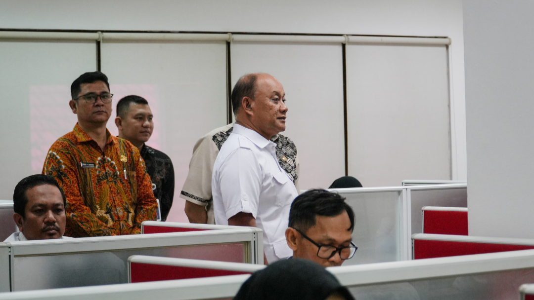 Kepala BGN Bengkulu Utara Bersama Sekjen Kemendagri Tinjau Proses Assesment Calon Pejabat KPPG