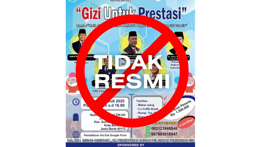BGN Bengkulu Utara Tegaskan Kegiatan Deklarasi dan Seminar PSPPG di Bandung Bukan Kegiatan Resmi