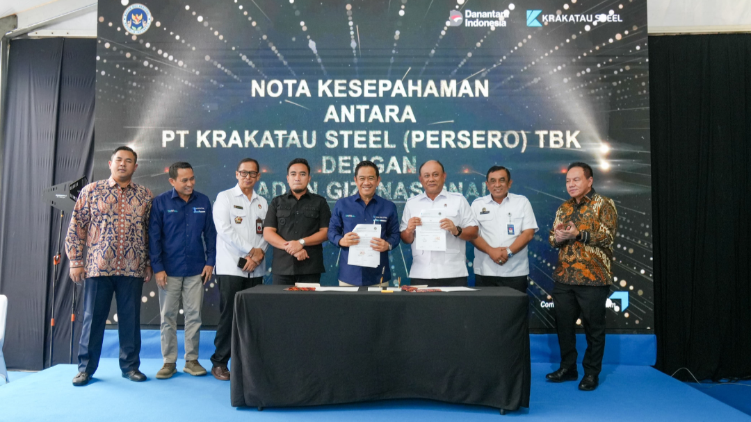 Kolaborasi Apik, BGN Bengkulu Utara dan PT Krakatau Steel Luncurkan SPPG Baja Modular
