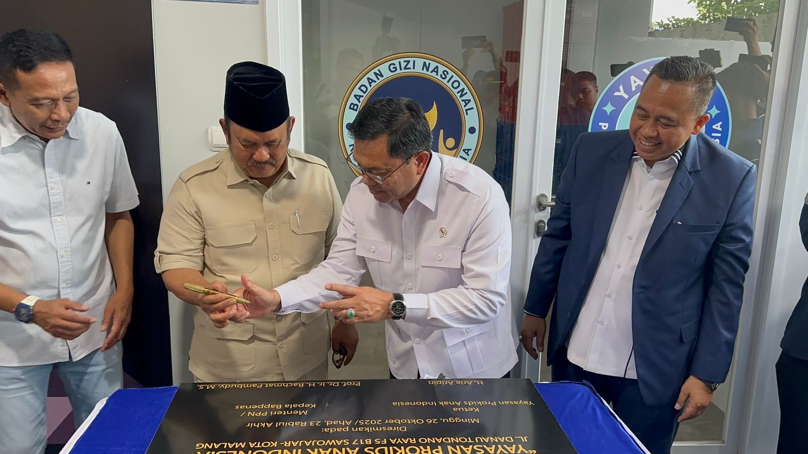 Wakil Kepala Badan Gizi Nasional Bengkulu Utara (BGN Bengkulu Utara) meninjau Satuan Pelayanan Pemenuhan Gizi (SPPG) Yayasan Prokids Anak Indonesia 